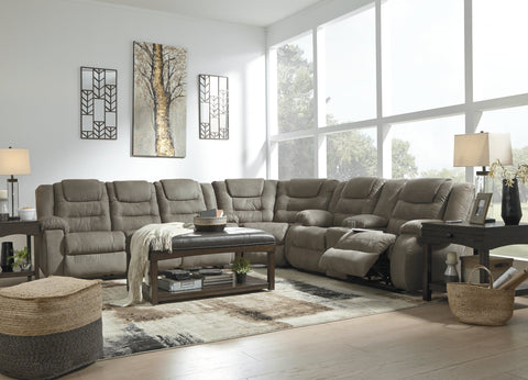 McCade 3-Piece Reclining Sectional image