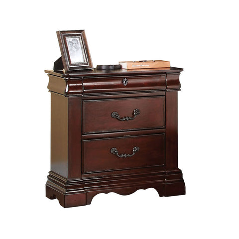 Estrella Dark Cherry Nightstand