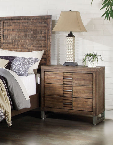 Andria Reclaimed Oak Nightstand