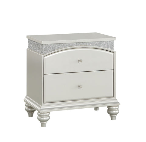 Maverick Platinum Nightstand