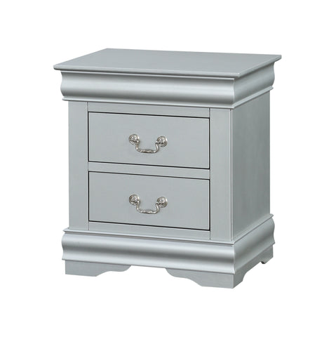 Louis Philippe Platinum Nightstand