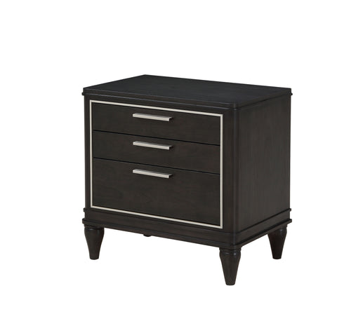 Lorenzo Espresso Nightstand