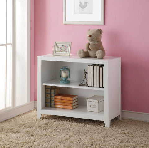 Lacey White Bookcase