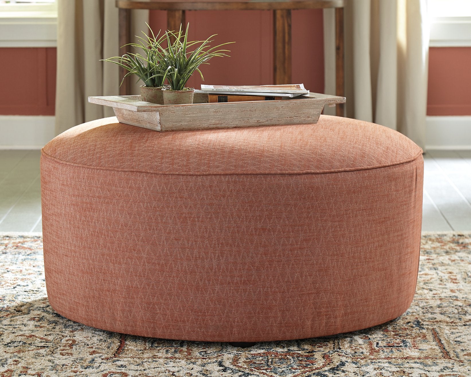 Almanza Oversized Accent Ottoman image