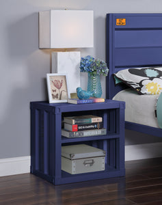 Cargo Blue Nightstand (USB)