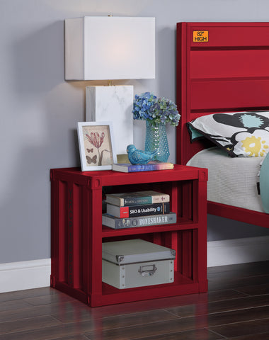 Cargo Red Nightstand (USB)