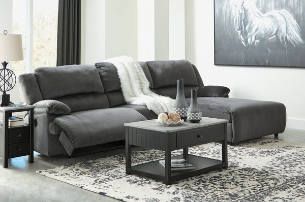 Clonmel 3-Piece Power Reclining Sectional with Chaise