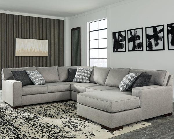 Marsing Nuvella 4-Piece Sectional with Chaise