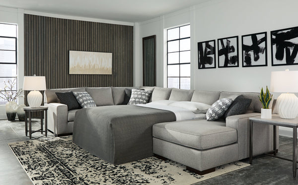 Marsing Nuvella 4-Piece Sleeper Sectional with Chaise