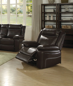 Corra Espresso PU Recliner (Motion)