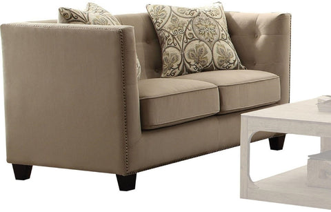 Acme Furniture Juliana Loveseat in Beige 53586 image