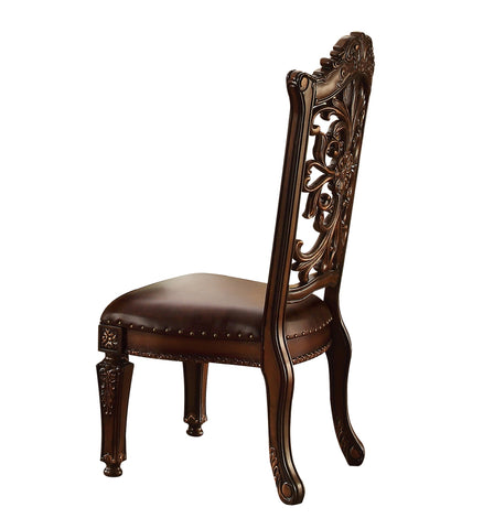 Vendome PU & Cherry Side Chair