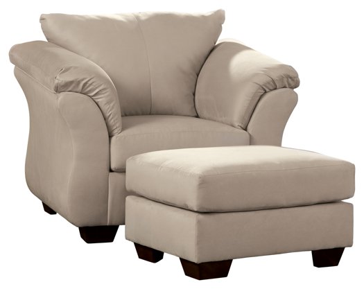 Darcy Chair & Ottoman Set