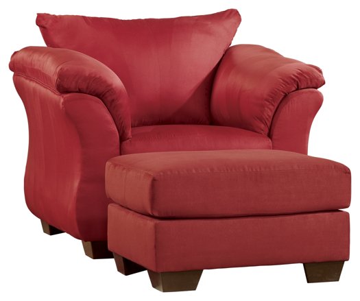 Darcy Chair & Ottoman Set