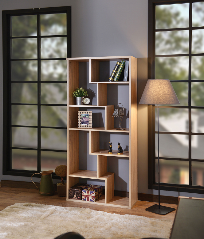 Mileta II Weathered Light Oak Bookshelf image