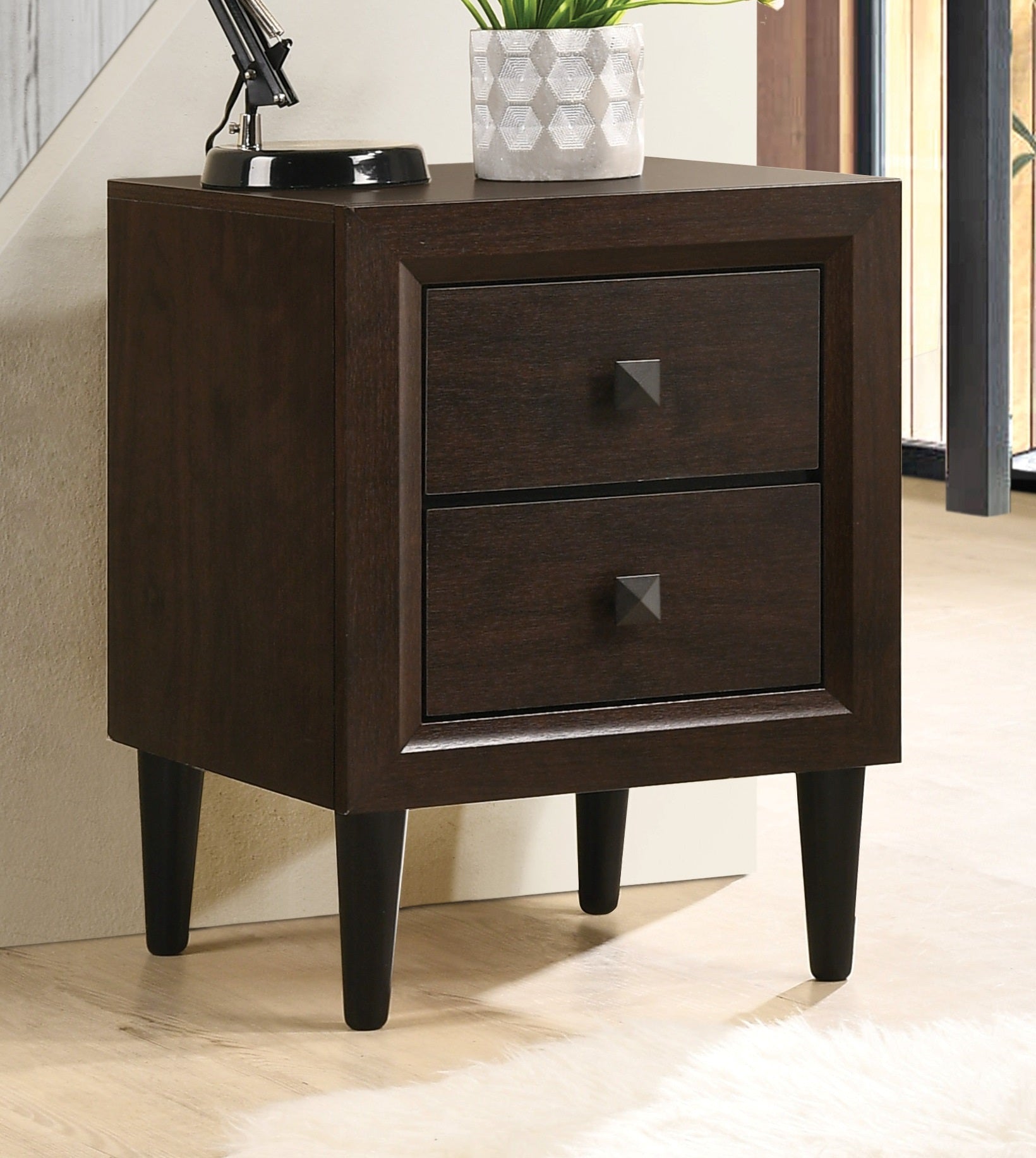 Oaklee Espresso Accent Table