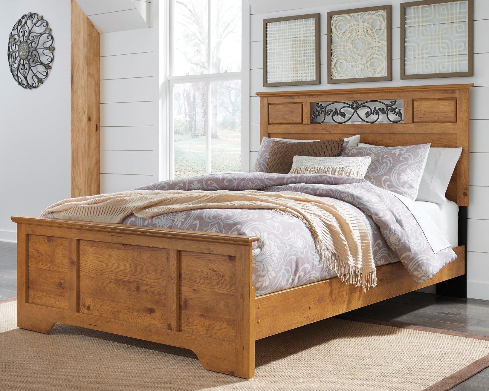 Bittersweet Queen Panel Bed – Luxe Studio & Decor