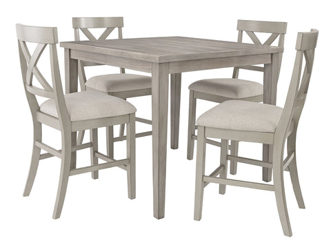 Parellen 5-Piece Counter Height Dining Room Set image