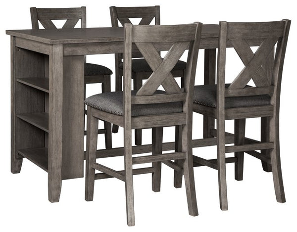 Caitbrook 5-Piece Counter Height Dining Room Set image