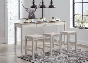 Skempton Counter Height Dining Table and Bar Stools (Set of 3) image