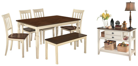 Whitesburg 7-Piece Dining Room Set image