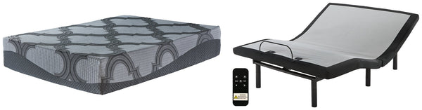 12 Inch Ashley Hybrid adjustable Base and Mattress