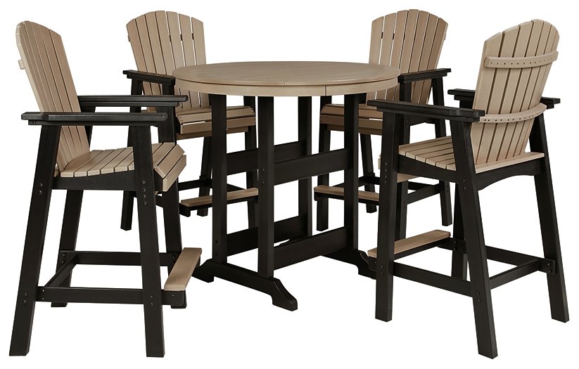 Fairen Trail 5-Piece Outdoor Dining Set image