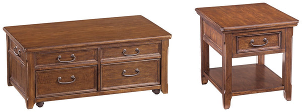 Woodboro 2-Piece Table Set