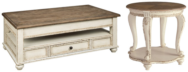 Realyn 2-Piece Table Set