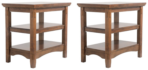Cross Island 2-Piece End Table Set image