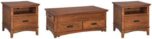 Cross Island 3-Piece Occasional Table Set image