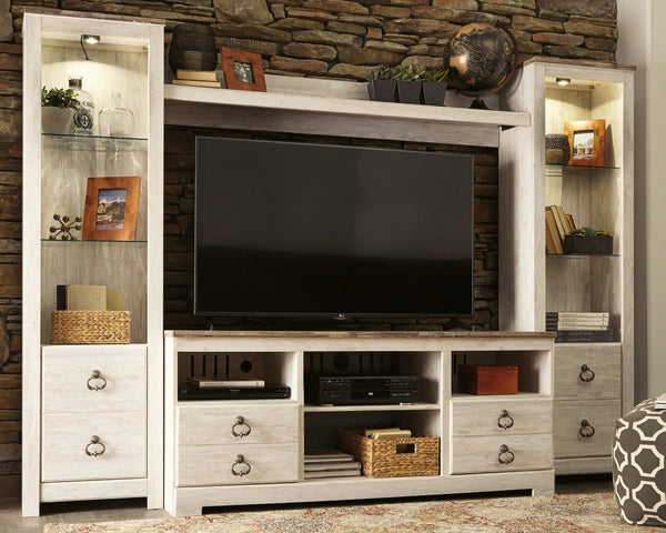 Willowton 4-Piece Entertainment Center image